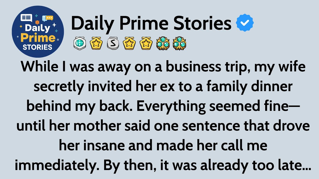 While I Was Away On A Business Trip, My Wife Secretly Invited Her Ex To A Family Dinner Behind My