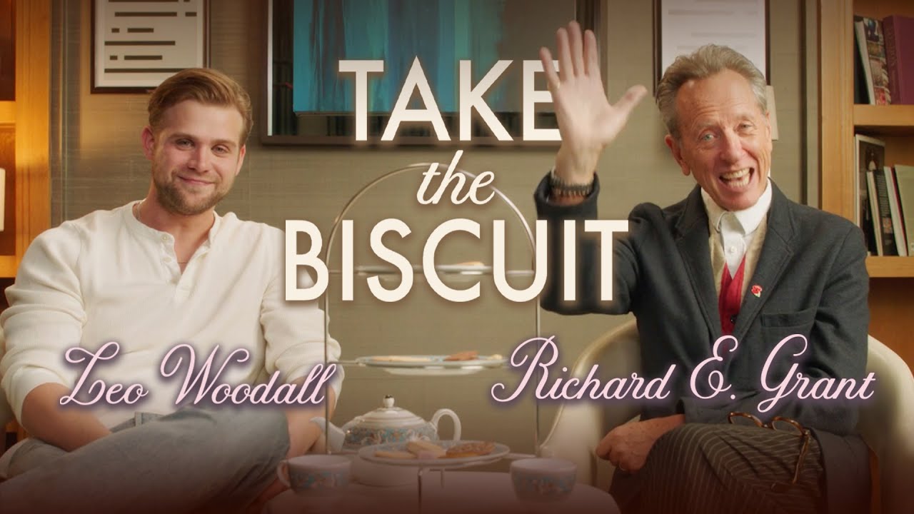 Leo Woodall and Richard E. Grant Take The Biscuit | Sky