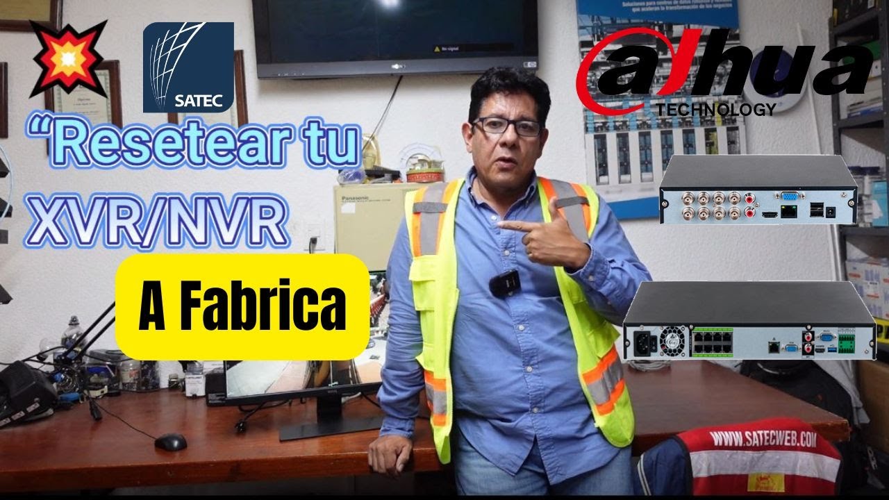 🔥 “¡Reset TOTAL a tu XVR/NVR Dahua en 1 MINUTO!”