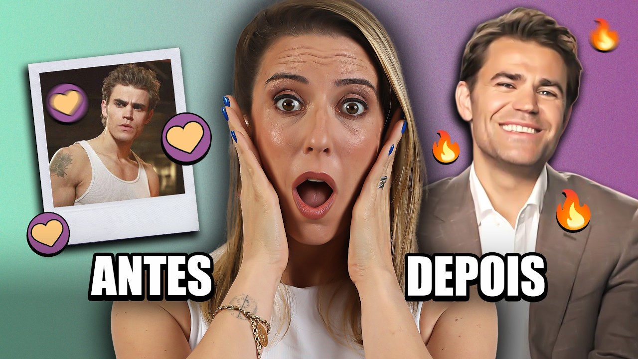 ANTES E DEPOIS DE CRUSHS DA ADOLESCÊNCIA ft Paul Wesley | Entrevista