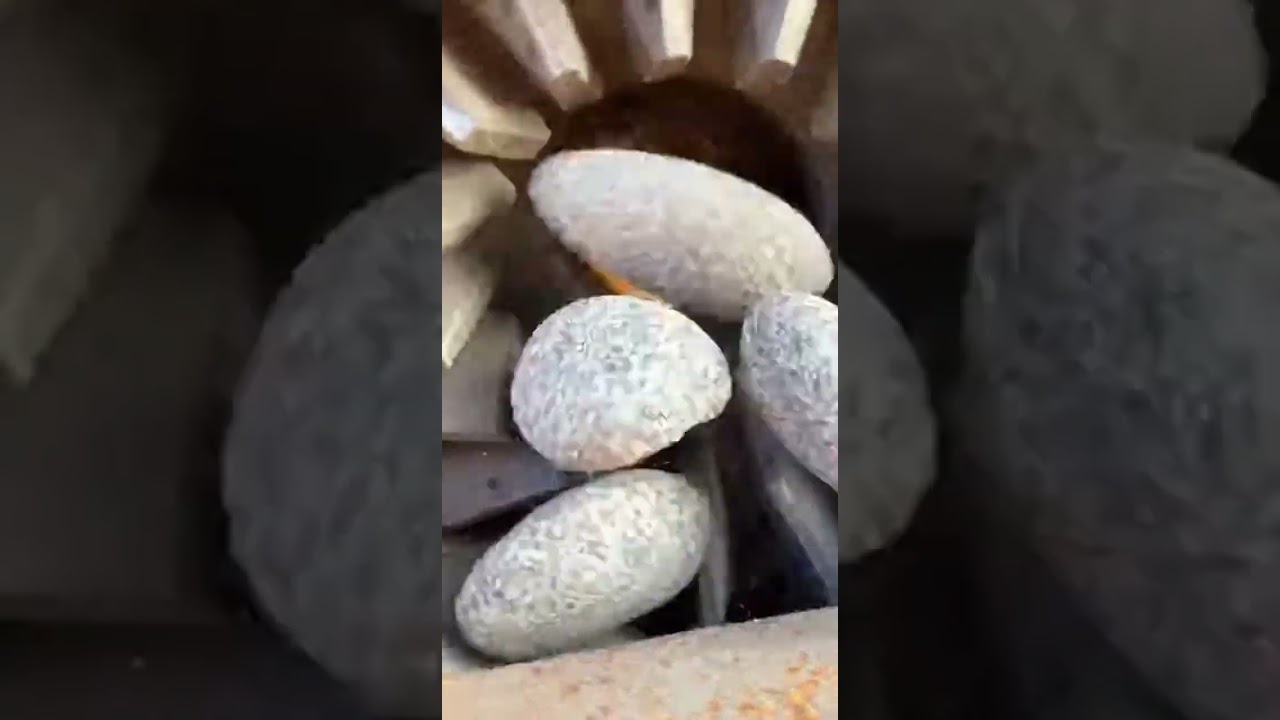 :Rock to Sand Transformation: Amazing Structural Rearrangement! 🪨 #Engineering #Satisfying #Industry