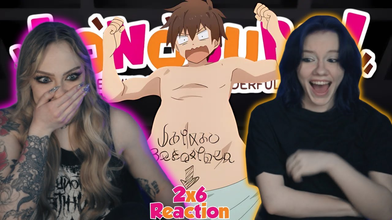 Kazuma dies AGAIN | NEW Anime Fan reacts to Konosuba 2x6