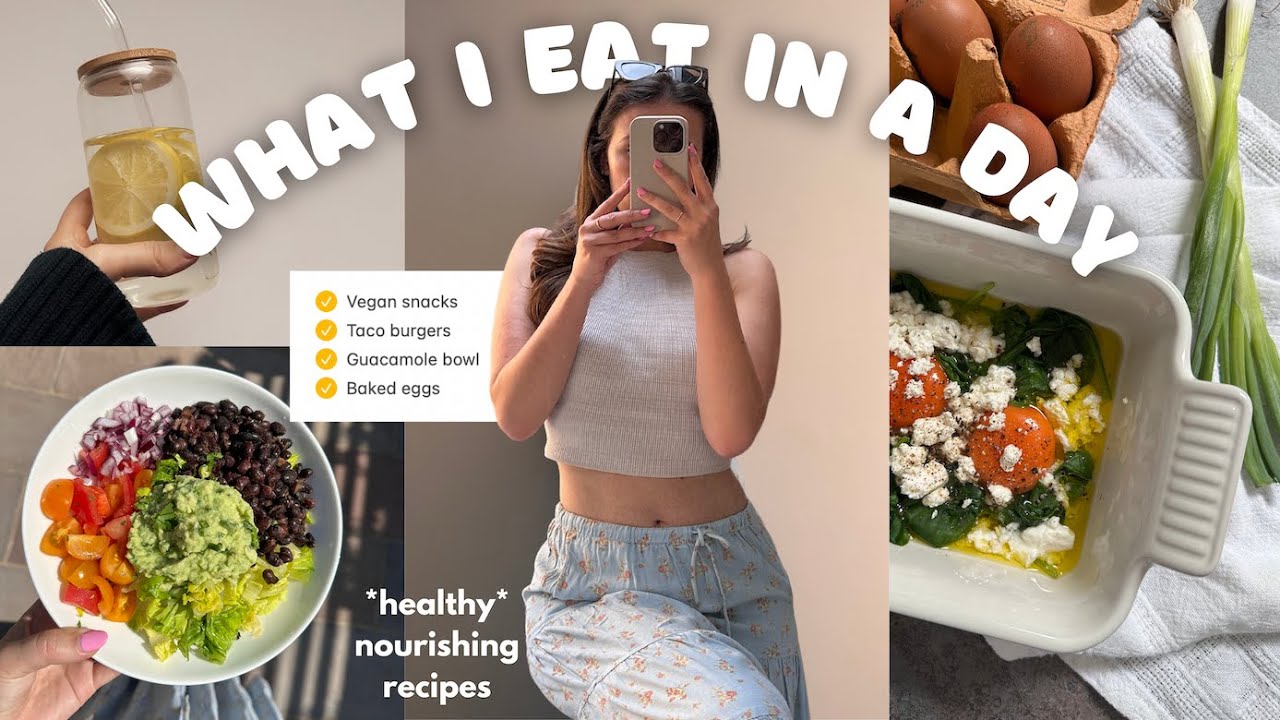 WHAT I EAT IN A DAY TO LOSE WEIGHT | healthy recipes to nourish your body 🍋
