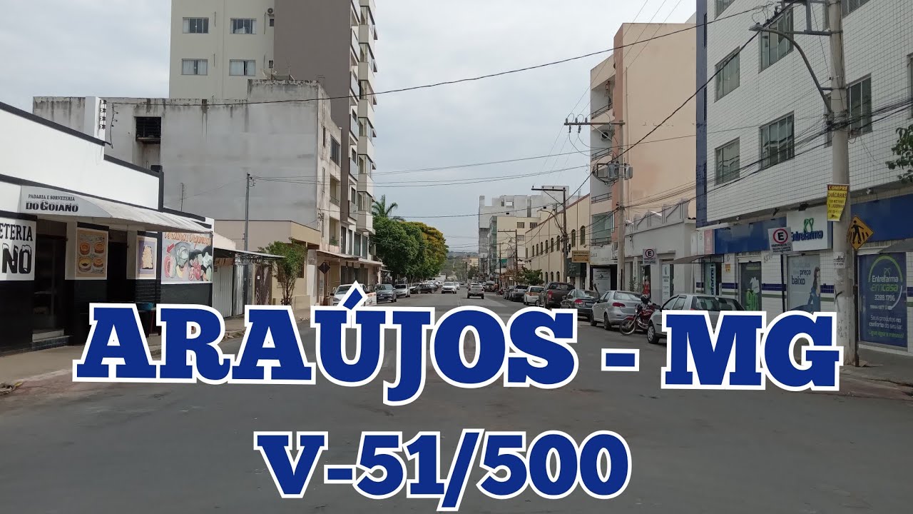 ARAÚJOS - MINAS GERAIS | CONHEÇA MINAS | V-51/500