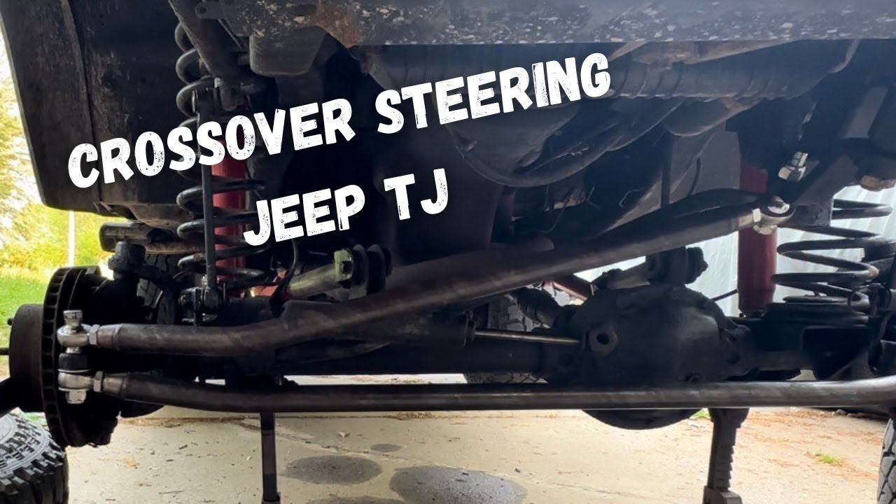 1 ton crossover steering install on Jeep TJ