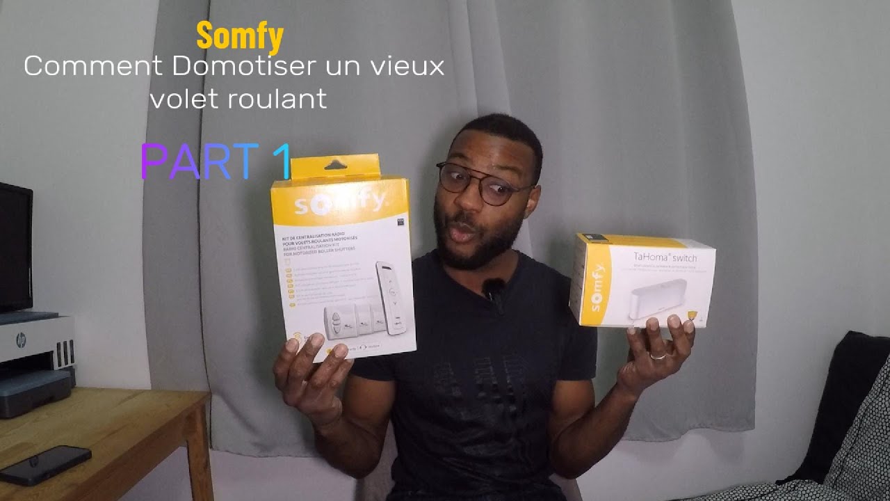Comment piloter (domotiser) des vieux volets roulant motorisés sans changer le moteur avec Somfy 1/3