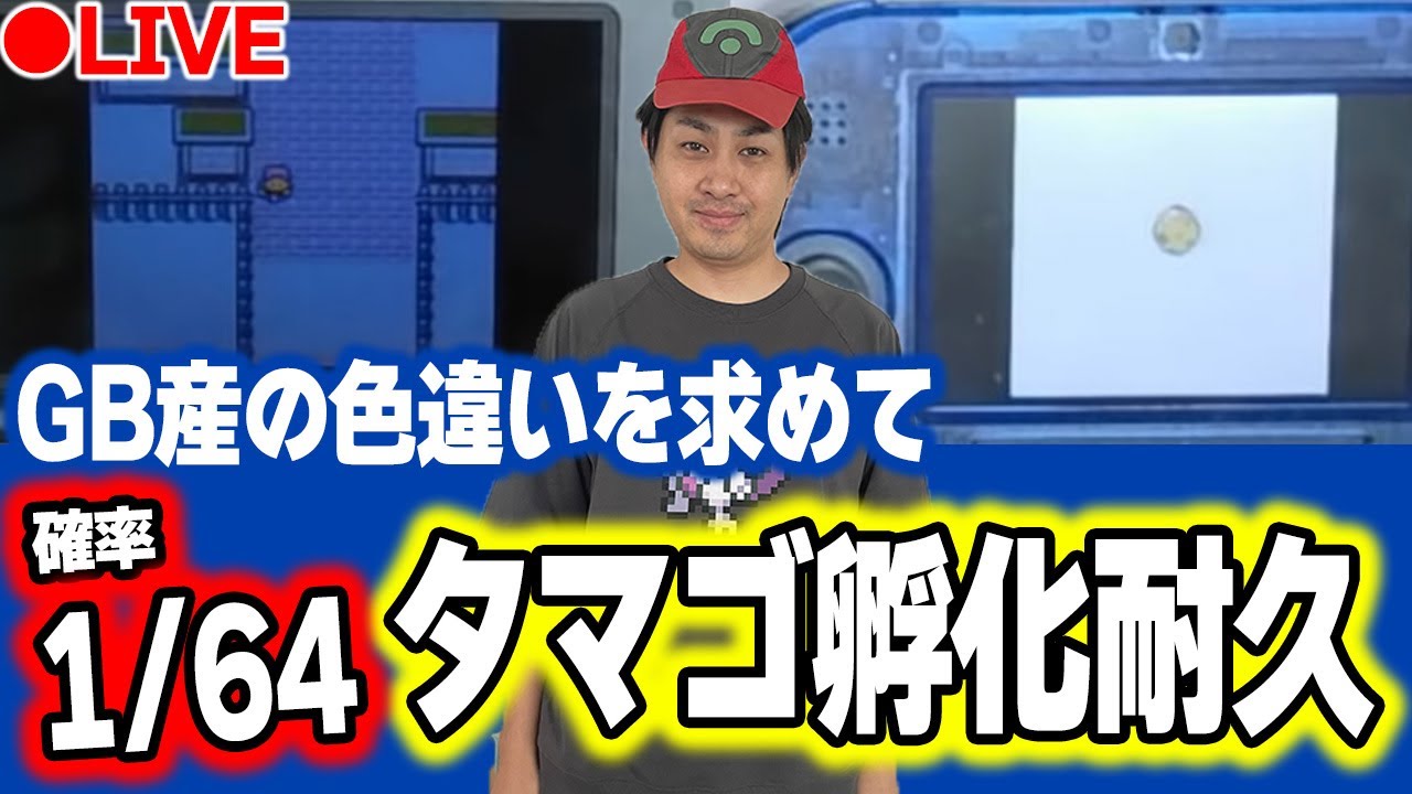 【ポケモン金銀VC】ヒトカゲとワニノコの色違いを同時に狙う(ずっと色違いでてなかったけど運悪いだけでした)【色違い厳選】