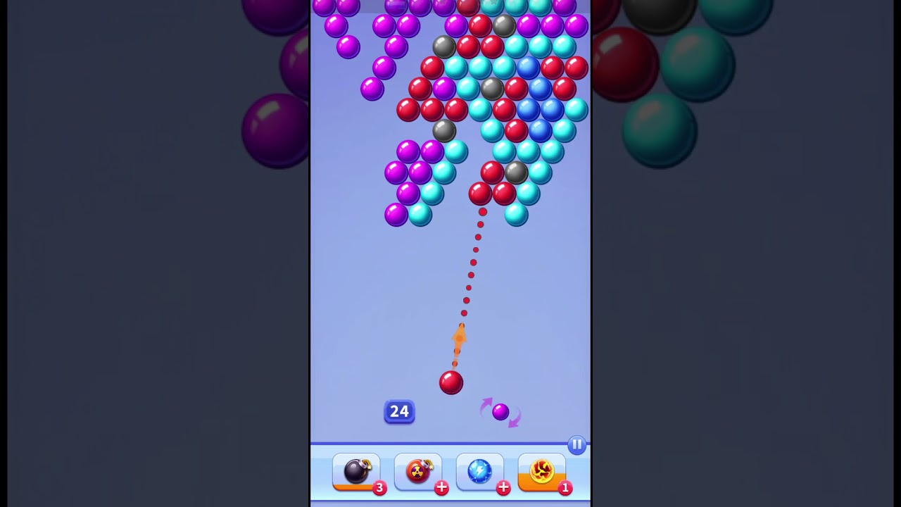Bubble shooter Android gameplay #shorts