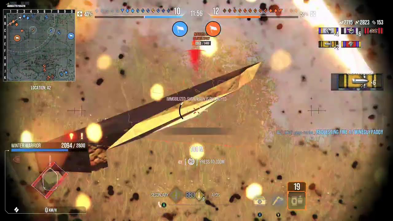 World Of Tanks Console  Winter Warrior 6 Kills
