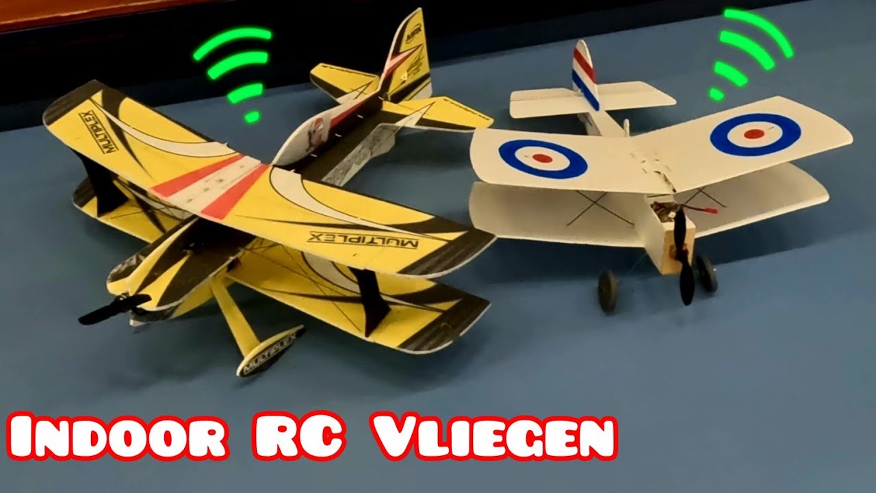 Indoor RC vliegen in de Fuik te Kortenhoef sept '25 met Gooi en Eemland Vereniging van Modelvliegers