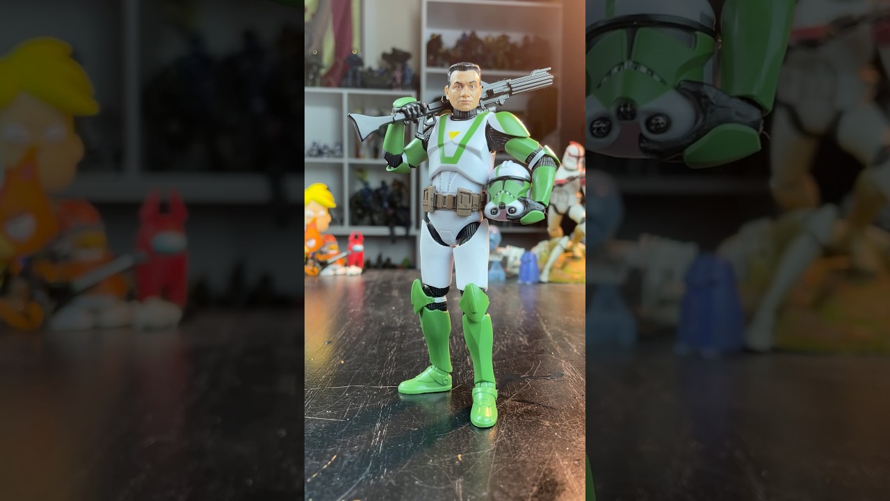 Upgrading The BEST Bootleg Clone Trooper Figure! Veils Toys Doom Trooper #shorts #starwars