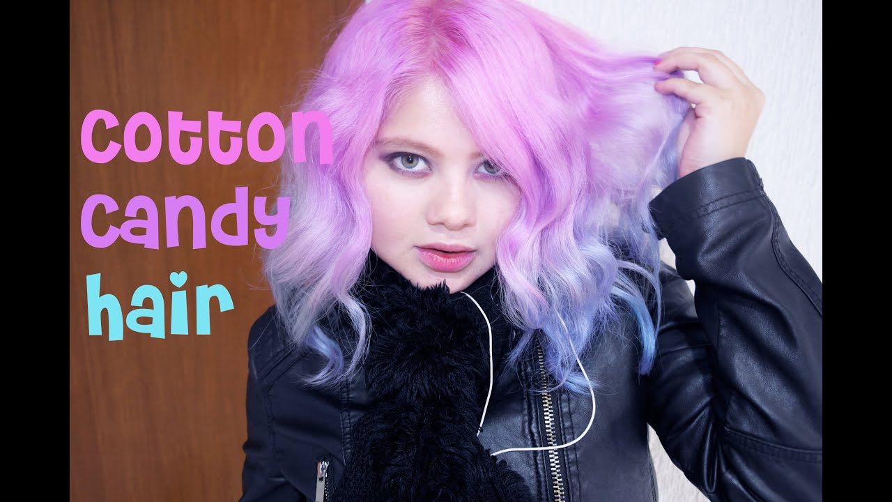 Cabello de algodón de azúcar/ Cotton Candy Hair | Amour Gatiitoo :D