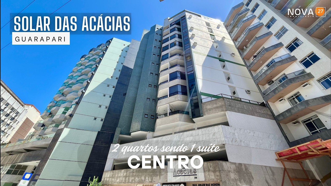 Solar das Acácias com 2 quartos sendo 1 suíte LOCAÇÃO TEMPORADA no Centro