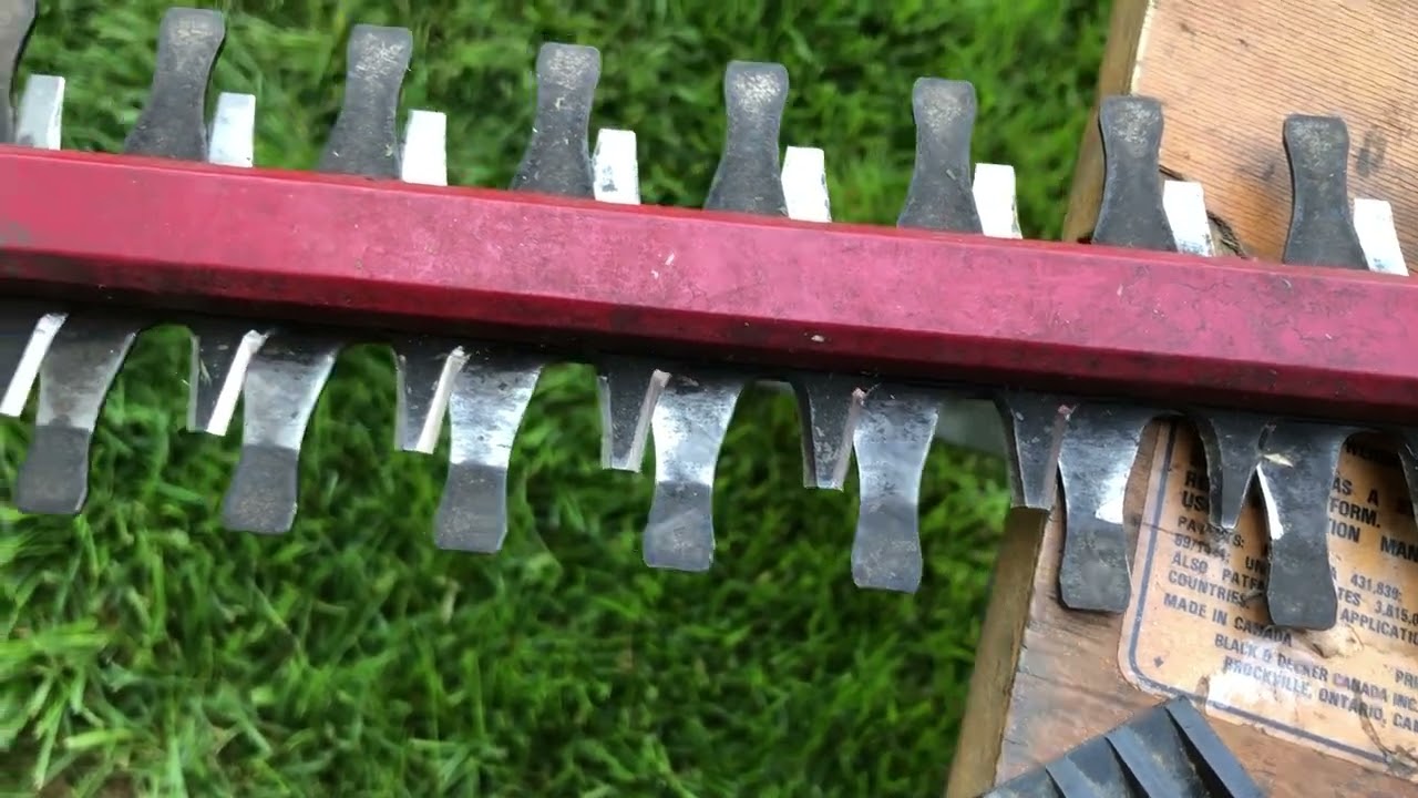 How to Sharpen Hedge Trimmers (without power tools)