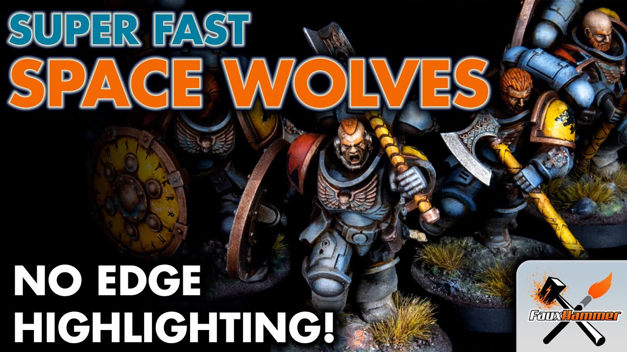 How to Paint: Space Wolves - Quick Easy Army Painting