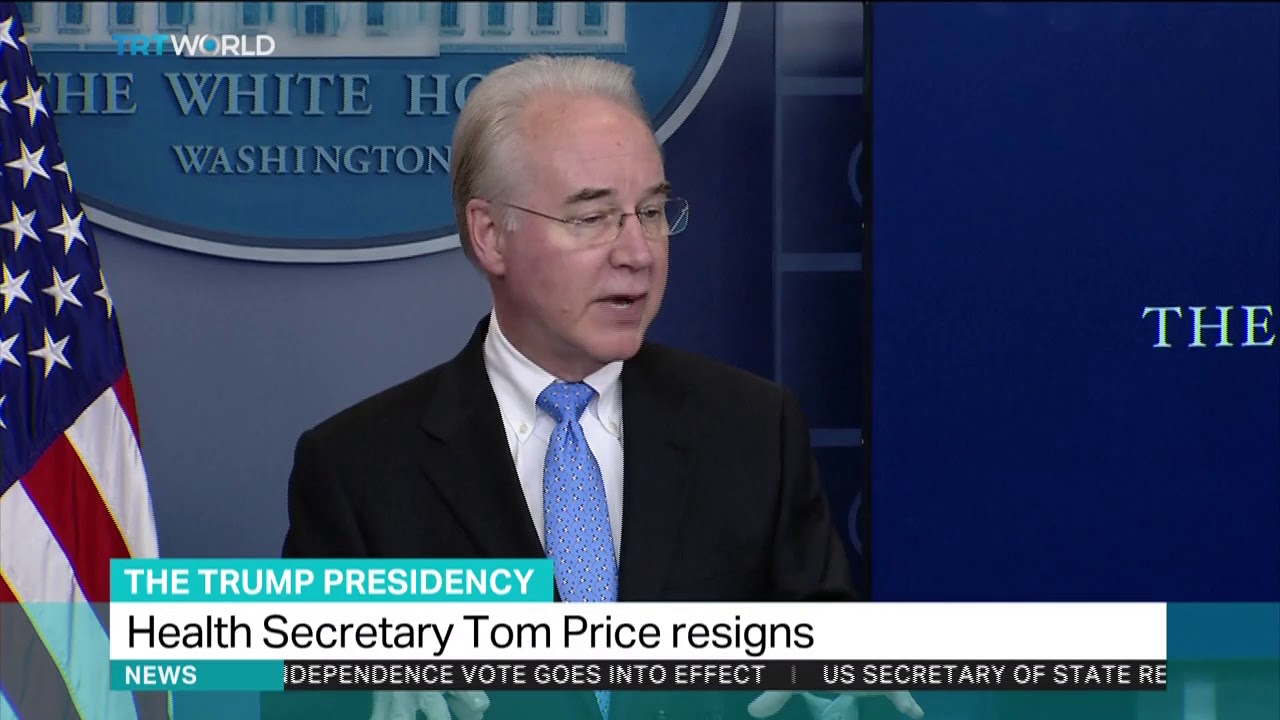 US health secretary quits after private plane scandal