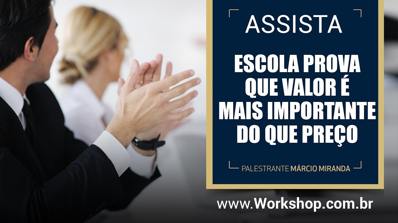 Nova escola em S&atilde;o Paulo prova que Valor &eacute; mais importante do que Pre&ccedil;o