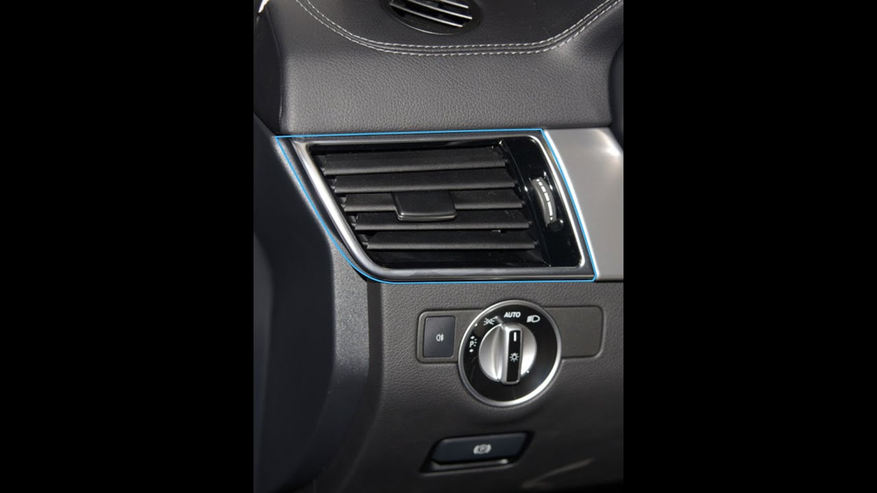 Front ac vent installation video for BENZ ML GL W166 W292