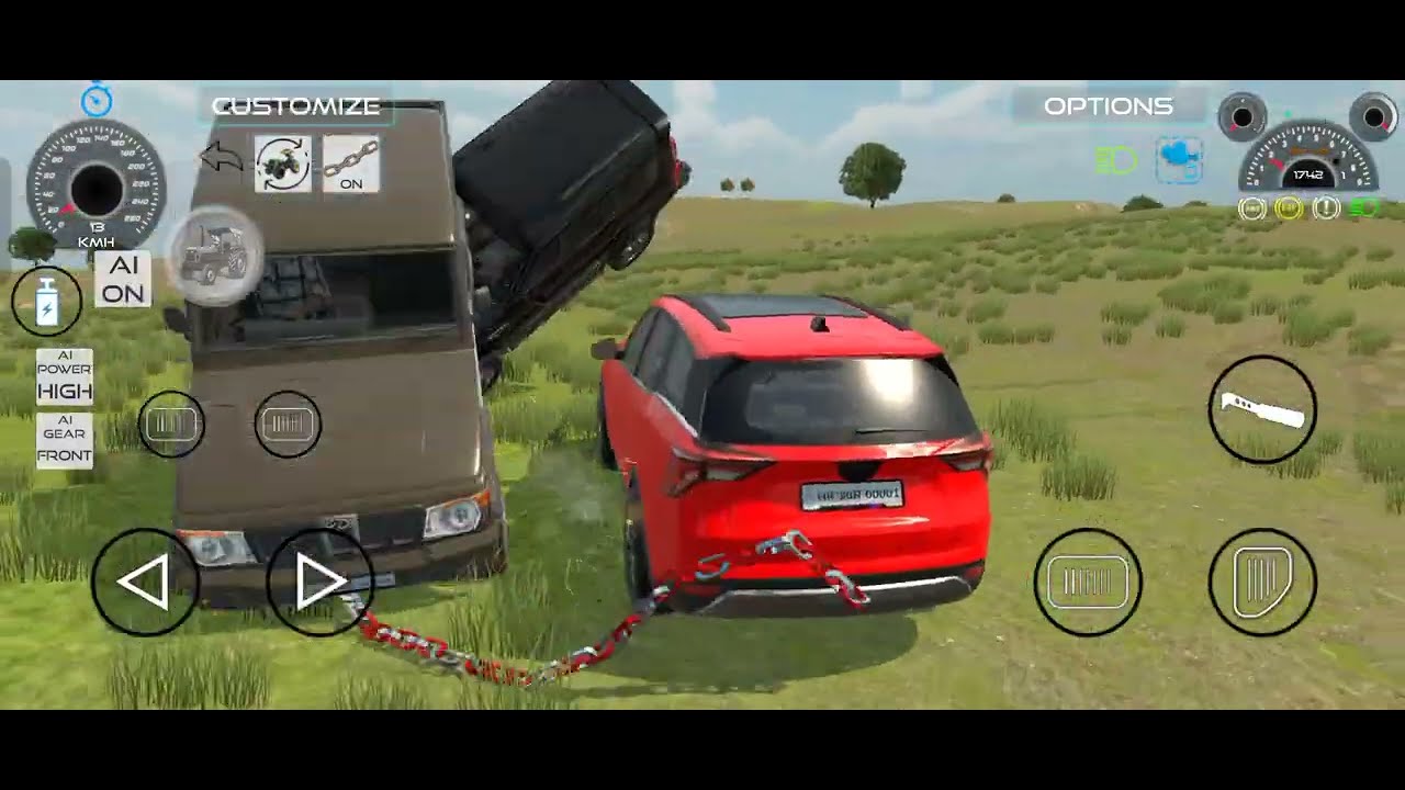 Black Scorpio car games video #shorts#scorpio  #scorpio