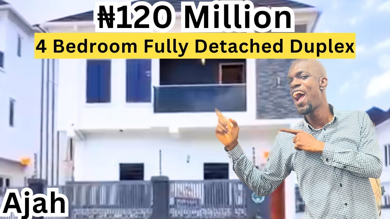 N130 Million 4 Bedroom Fully Detached Duplex, Ajah, Lekki, Lagos