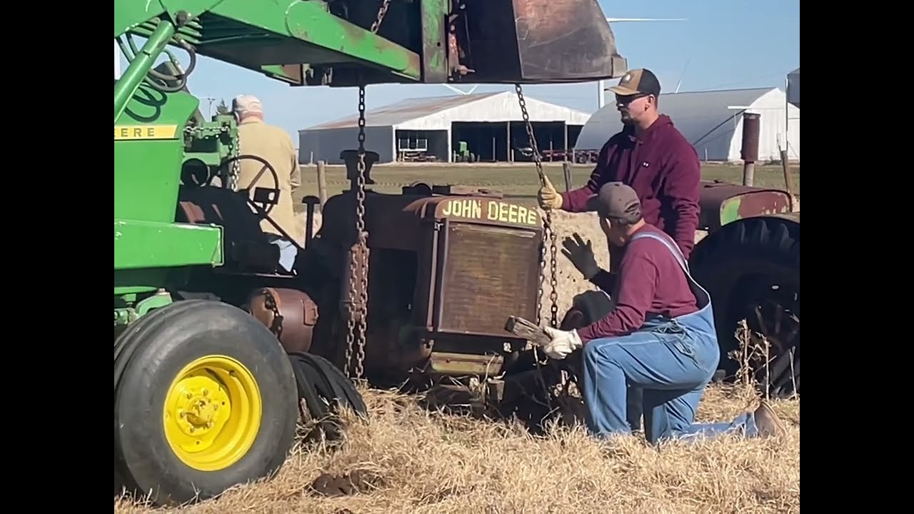 Автопутешествие! Давайте посмотрим на особенный трактор John Deere D! История DI — Часть первая.