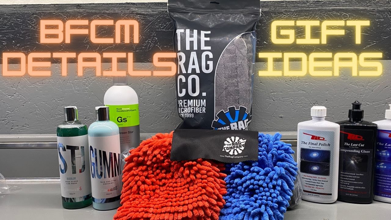 Black Friday Detailing Supplies Finally in and Car Lover gift ideas