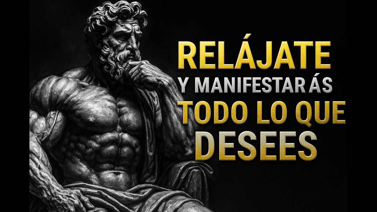 RELÁJATE Y MANIFESTARÁS TODO LO QUE DESEES | ESTOICISMO