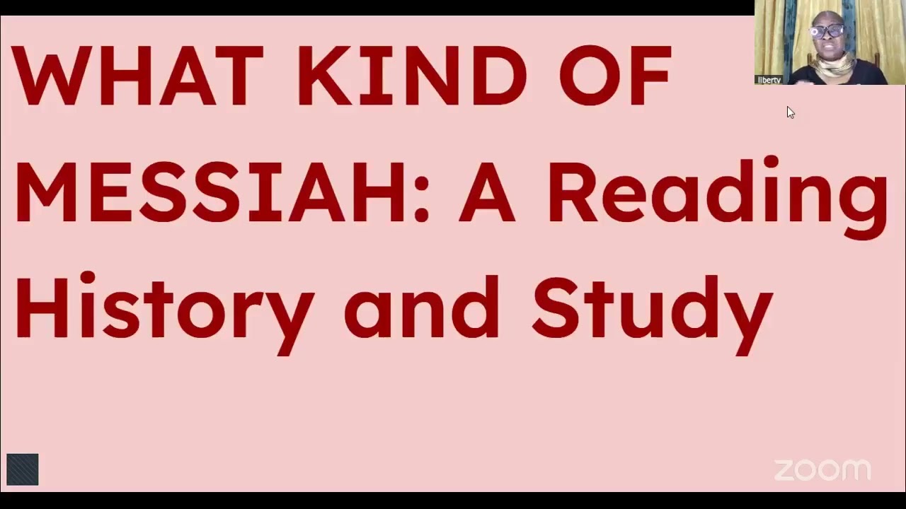 What Kind of Messiah - A Reading History and Study Part 5