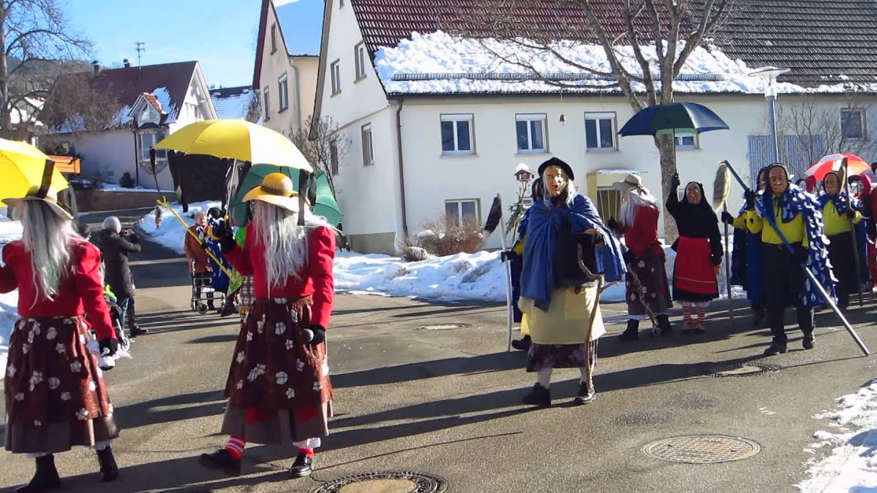 Schmotziger Donnerstag Schörzingen 2015 - Hexenmarsch