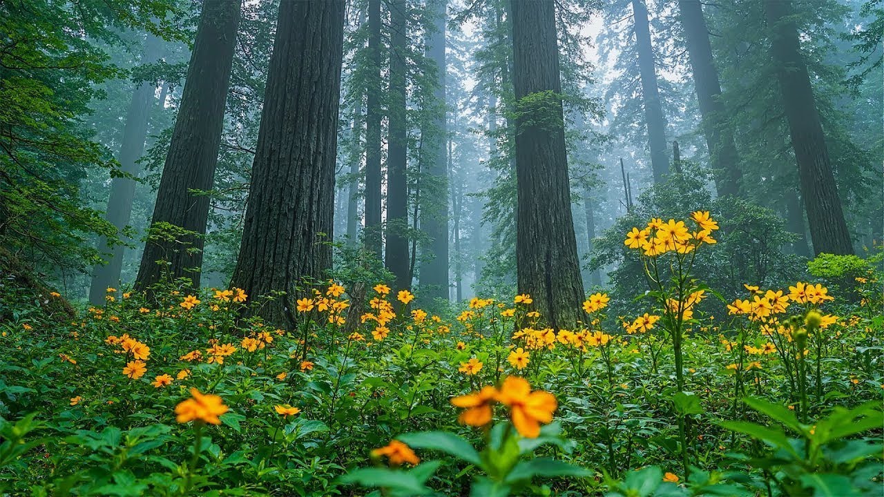 Flute Morning To Heals The Soul🌿 Relieve stress, stop overthinking, relaxing music & nature sounds