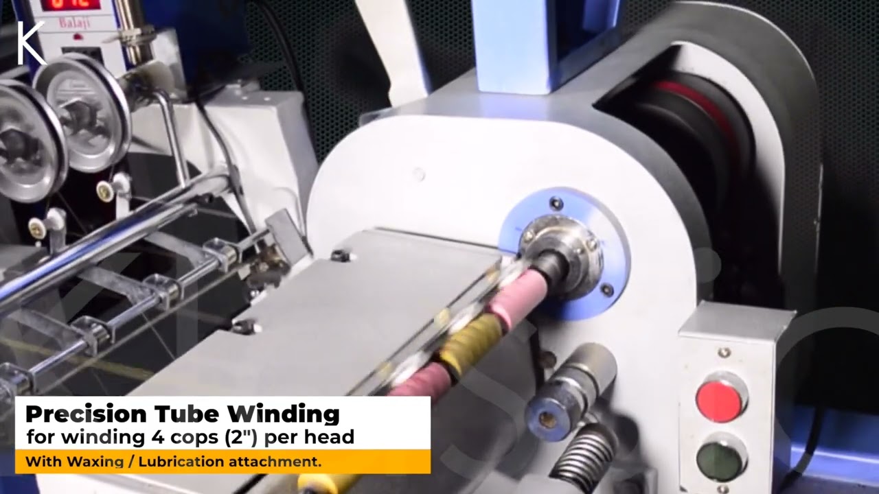 Klassic Hi-speed Precision Thread winders | Hi-speed Winding Machine | Thread reel winding machine