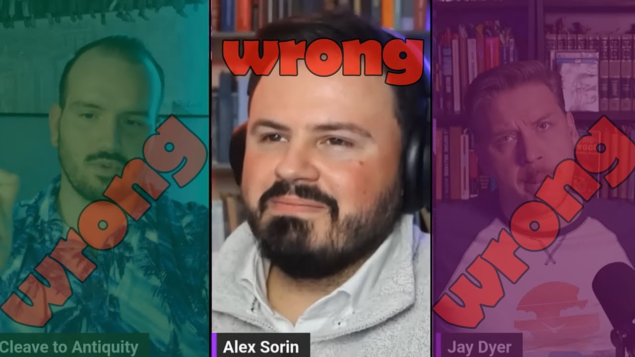 Alex Ortodoxie Doesn't understand Church.
