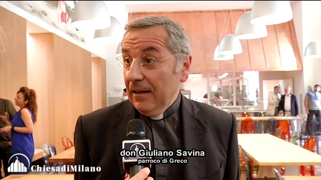 Greco: Refettorio Ambrosiano - intervista al parroco di Greco, don Giuliano Savina