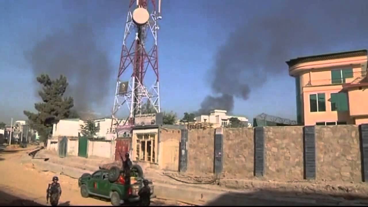 Taliban attack near Afghan presidential palace