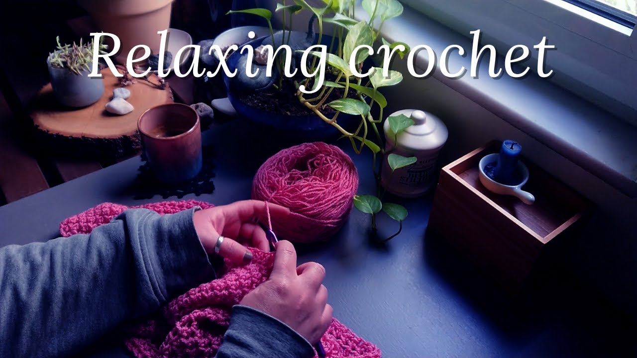 Relaxing crochet &bull; Crochet with me &bull; No talking