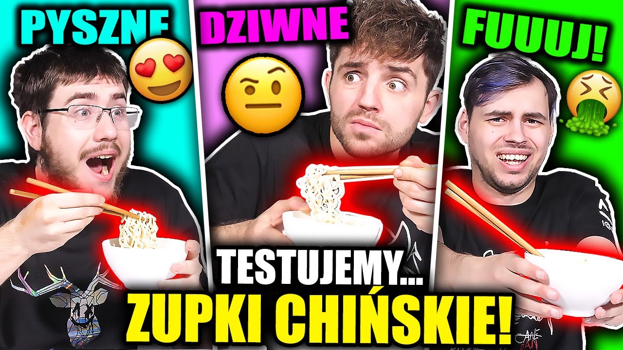 Testujemy ZUPKI CHIŃSKIE z CAŁEGO ŚWIATA! *14 rodzaj&oacute;w*