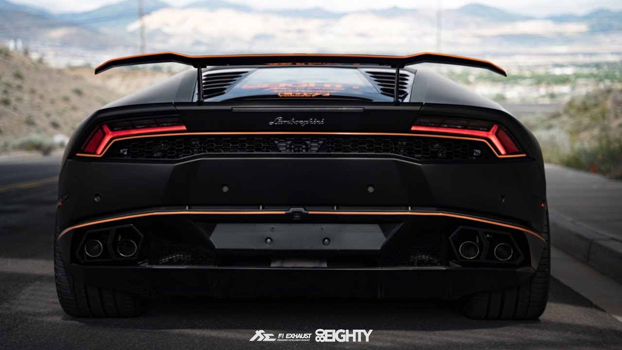 Huracan LP610-4 Fi EXHAUST Cat-Back Install X Bumper Delete Brutal Sound X 80Eighty