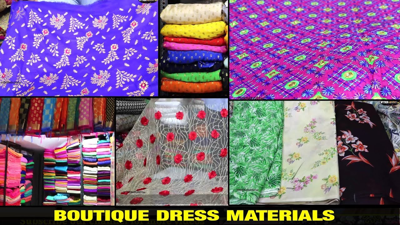 Dress Material  & Matching Centre -Suits Broket, Jorget, Velvet, Raw silk, cotton, organza tissue