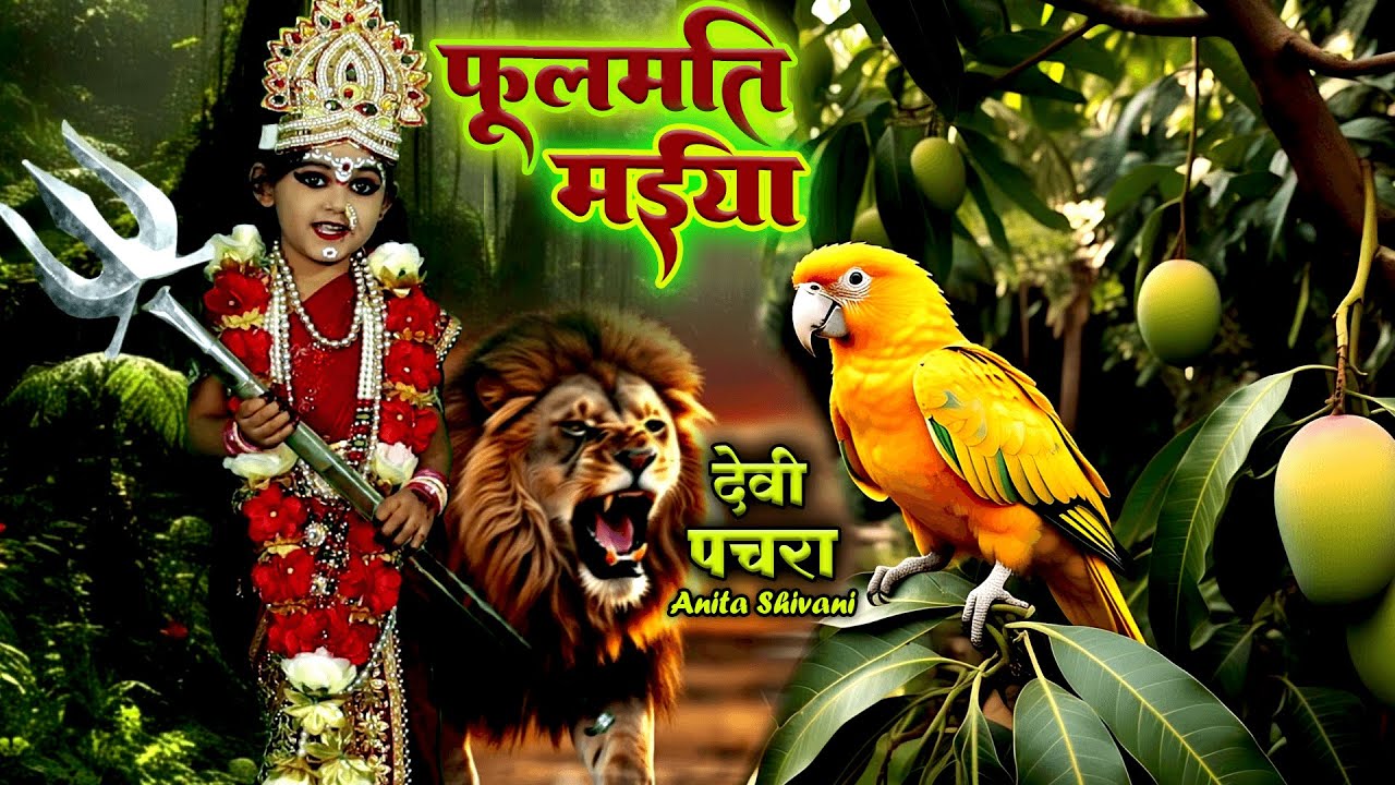 फूलमती मईया उतरली बगिया मे  anita shivani देवी पचरा