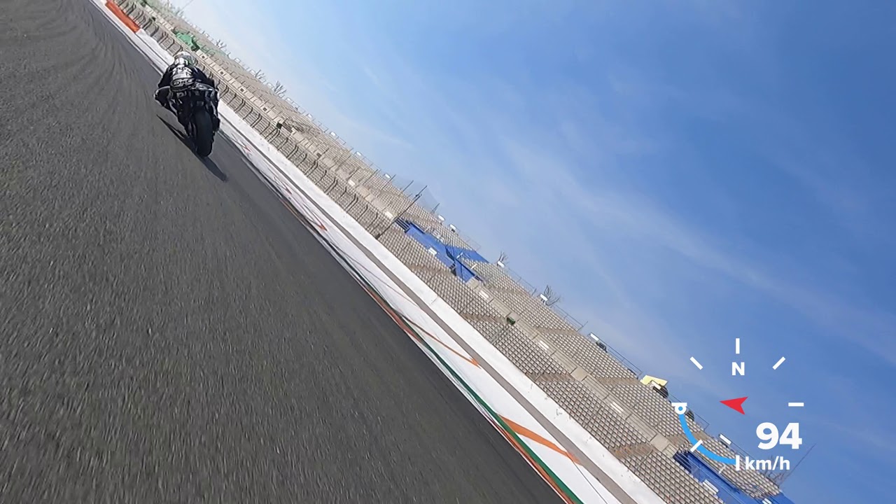 Onboard Valencia - Yamaha R6 - 1,37 - Circuit Ricardo Tormo