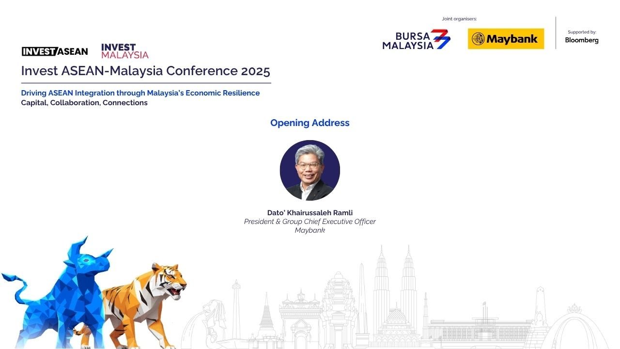 Opening Address Dato’ Khairussaleh Ramli  President & Group Chief Executive Officer, Maybank