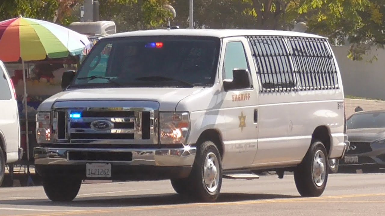 *RARE* LASD Inmate Van Responding