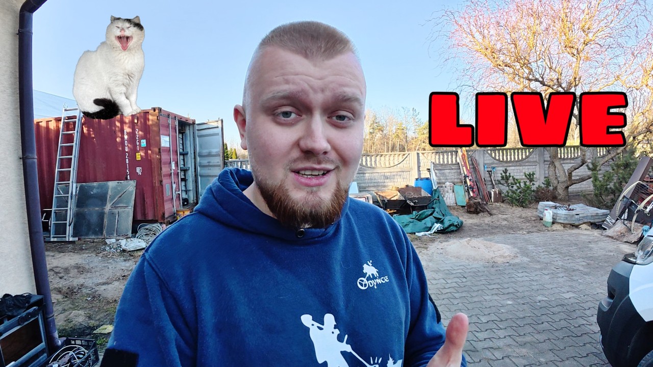 LIVE z garażu!! (Kostka, krzywizny i dzień kobiet)