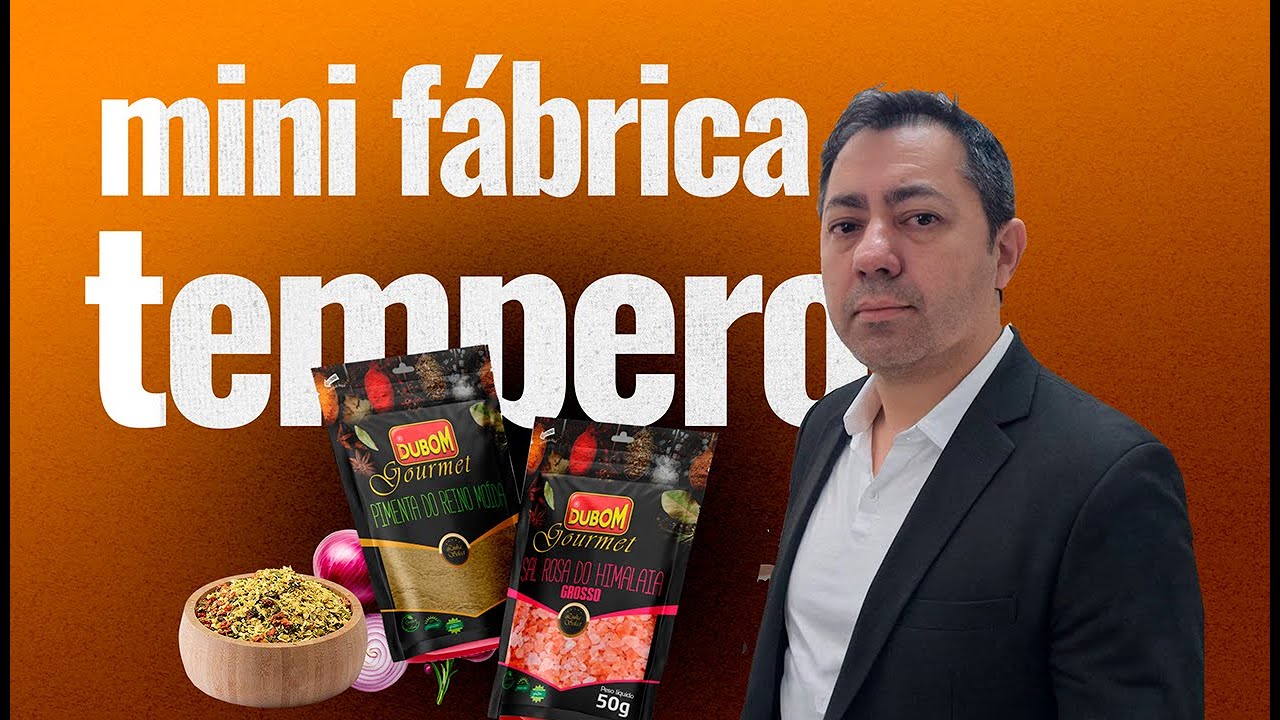 Como Montar uma mini Fábrica de Temperos