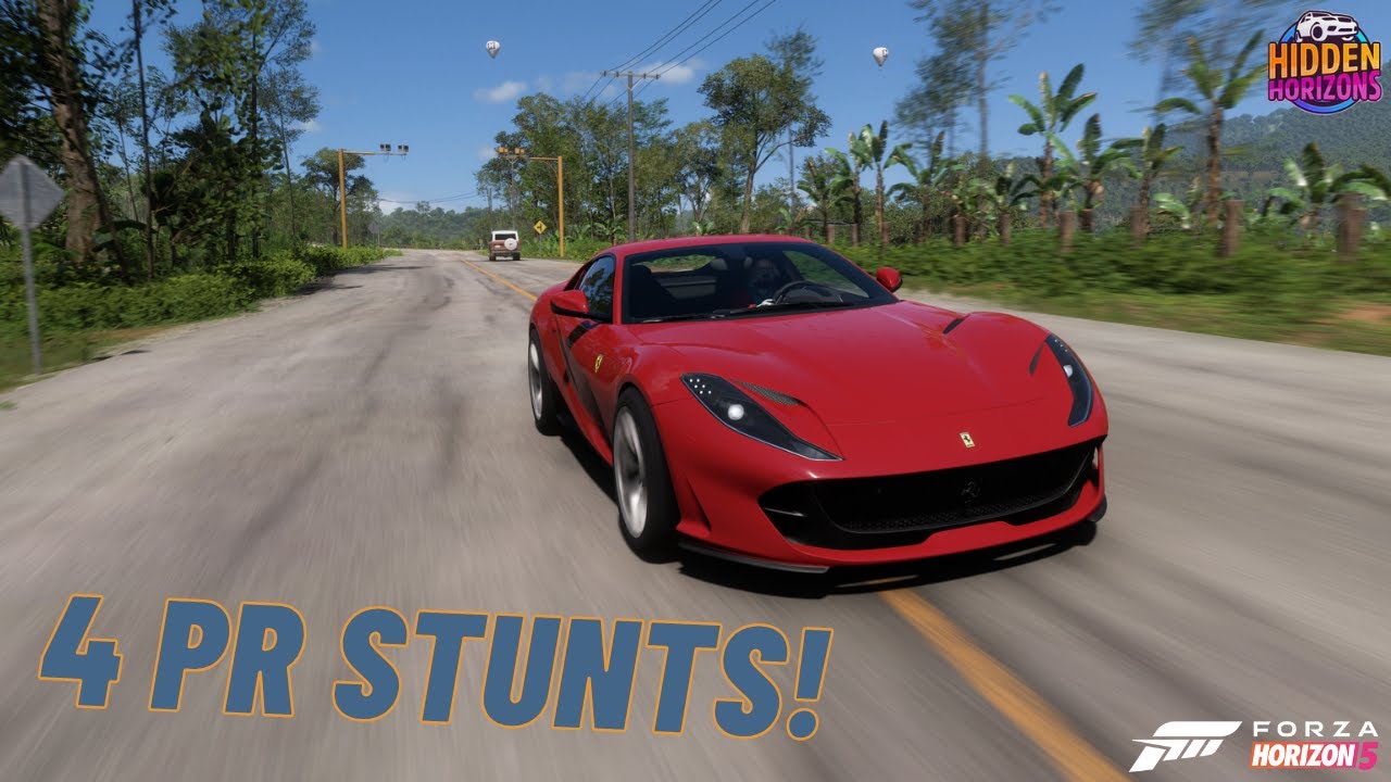 PR STUNT SPEEDRUN - Hidden Horizons - Spring - Forza Horizon 5