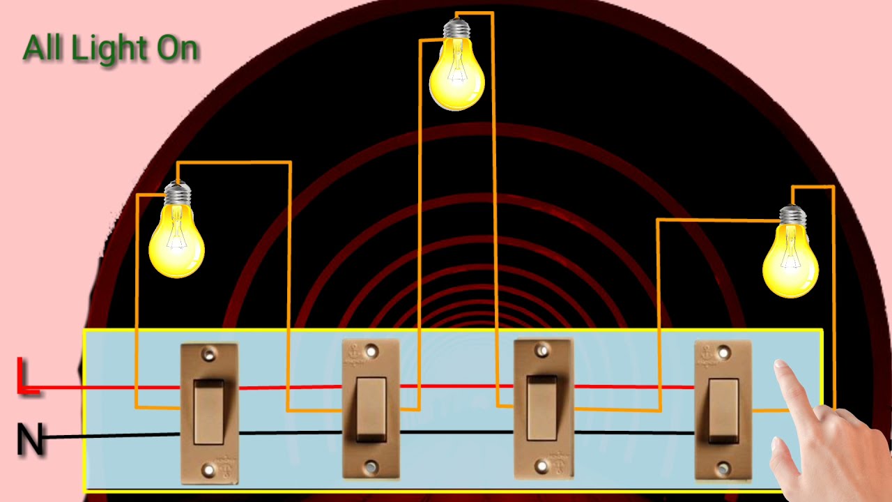 Tunnel Wiring Connection Diagram || Tunnel writing || It's Electrical ||