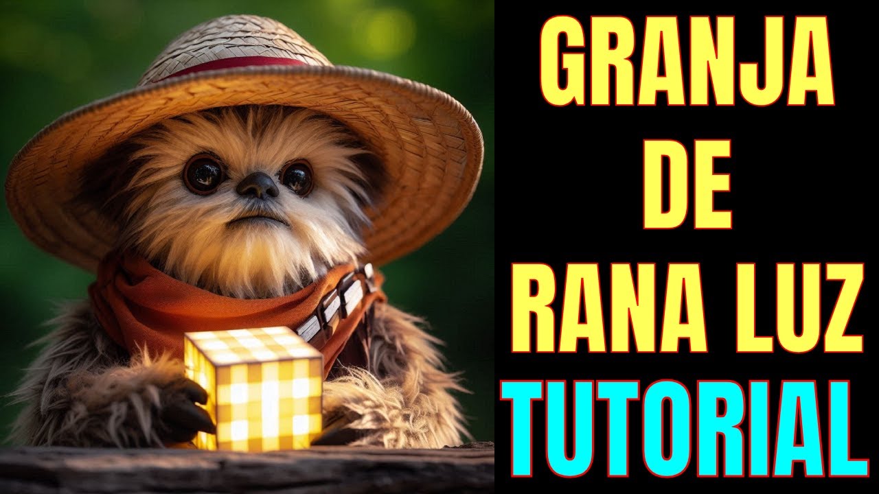 Granja de rana luz / frog light farm 9.5K/H (TUTORIAL)