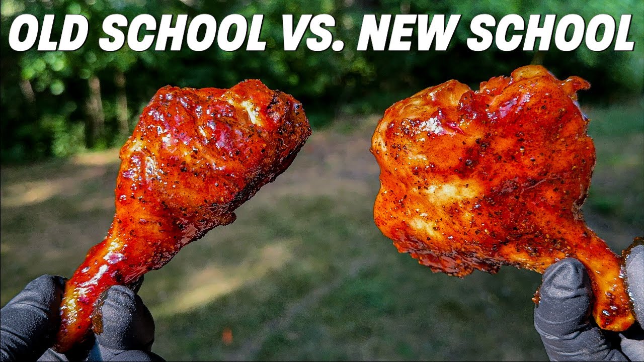 Smoked BBQ Chicken Legs: Old School VS. New School...Which is better? | Ash Kickin' BBQ
