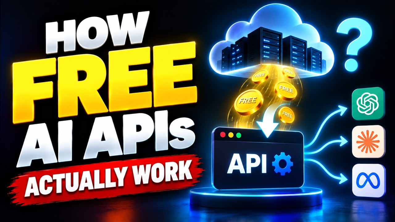 How FREE AI APIs Actually Work (Where Do Free Tokens Come From?)