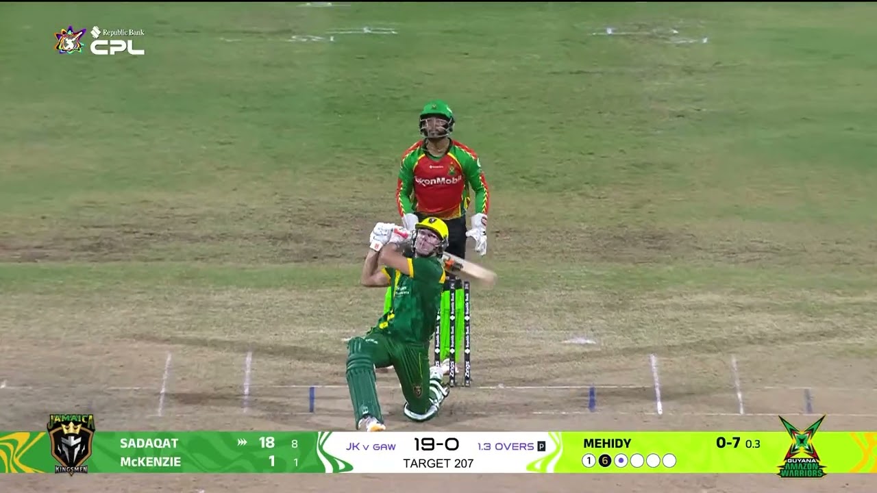 Maaz Sadaqat puts on a hitting masterclass! | CPL 2026